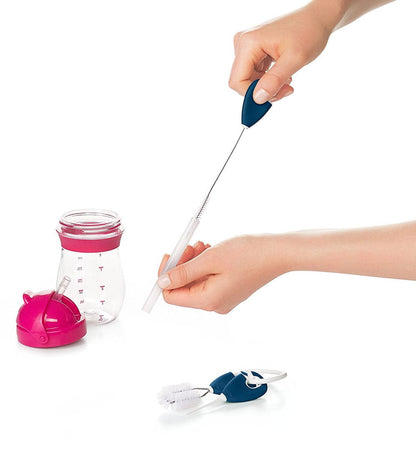 OXO Tot Cleaning Set For Straw & Sippy Cup - Navy - 62123300