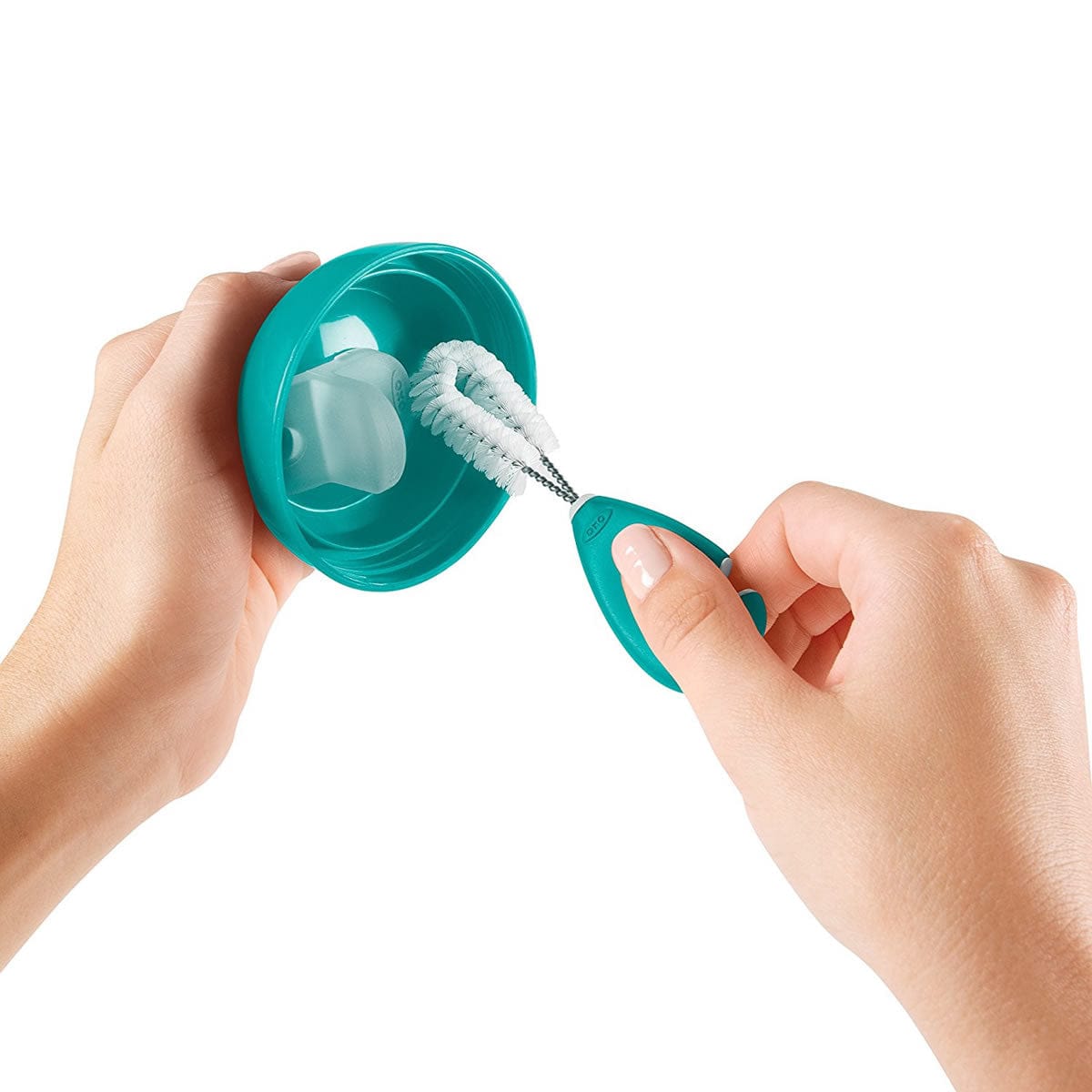 OXO Tot Cleaning Set For Straw & Sippy Cup - Teal - 62123100