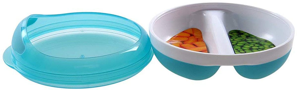OXO Tot Divided Feeding Dish in Aqua - 6113800