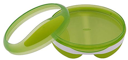 OXO Tot Divided Feeding Dish in Green - 6113900