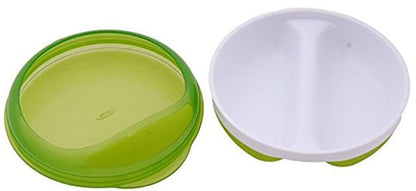 OXO Tot Divided Feeding Dish in Green - 6113900