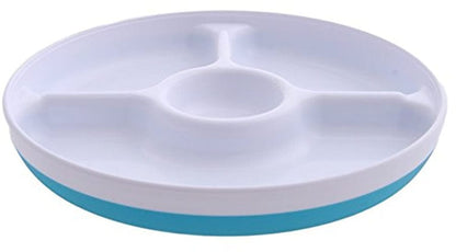 OXO Tot Divided Plate in Aqua - 6113600