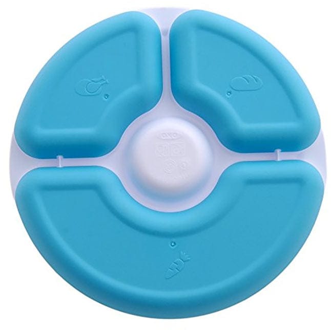 OXO Tot Divided Plate in Aqua - 6113600