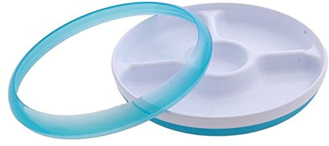 OXO Tot Divided Plate in Aqua - 6113600