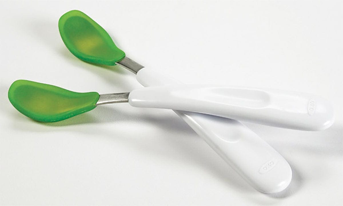 OXO Tot Feeding Spoon Set - Green - 6104100