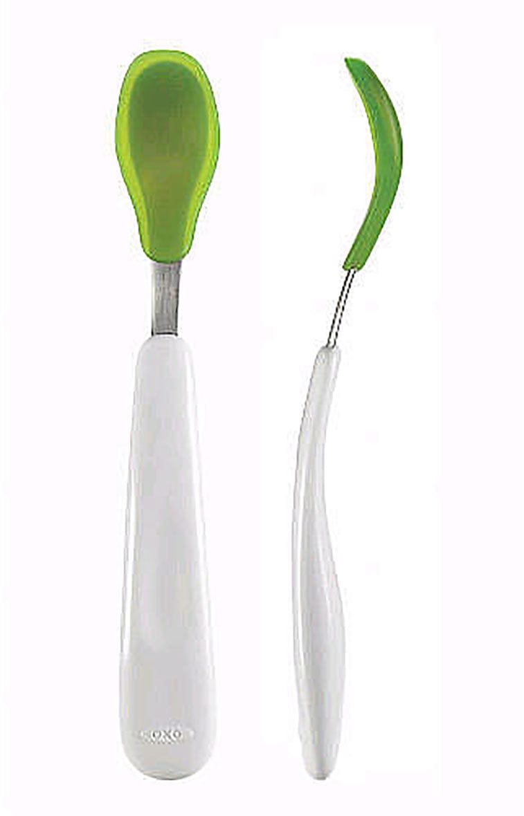 OXO Tot Feeding Spoon Set - Green - 6104100