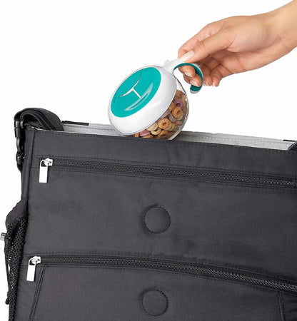OXO Tot Flippy Snack Cup With Travel Cover - Teal - 61132000