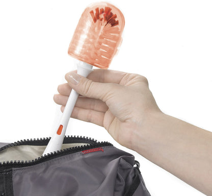 OXO Tot On-The-Go Drying Brush - Orange