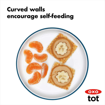 OXO Tot Stick & Stay Plate - Navy - 61121000