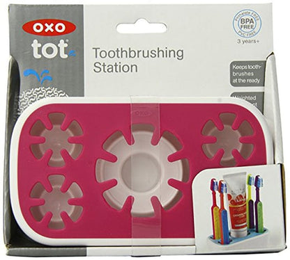OXO Tot Toothbrushing Station in Pink - 6139000