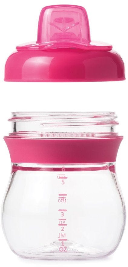 OXO Tot Transitions Soft Spout Sippy Cup, 6 oz - Pink - 6127500