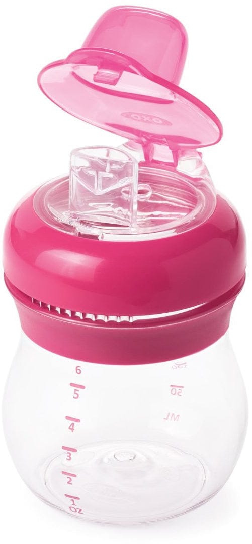 OXO Tot Transitions Soft Spout Sippy Cup, 6 oz - Pink - 6127500