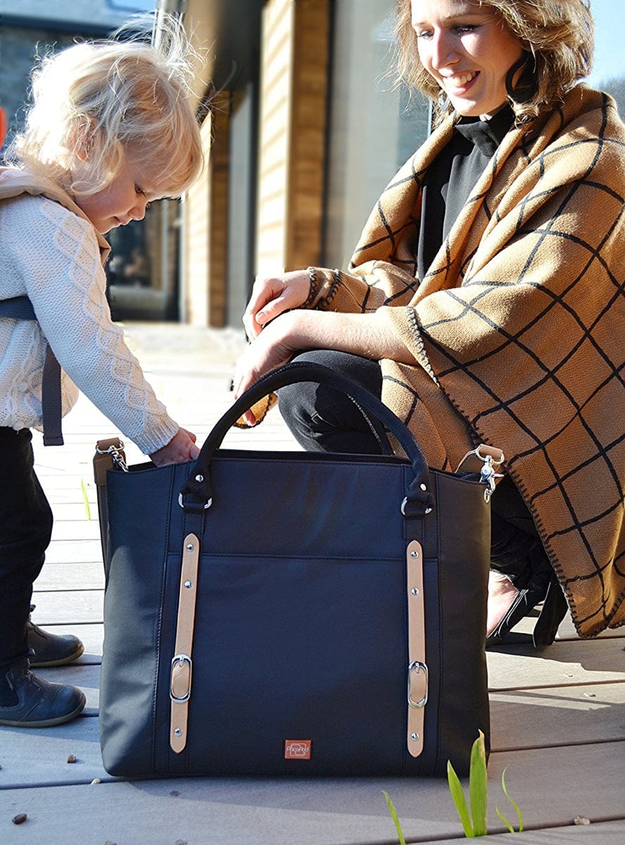 PacaPod Mirano Diaper Bag - Black - BB0325