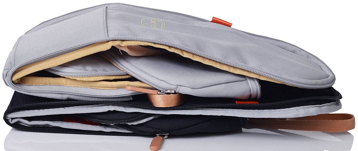 PacaPod Richmond Diaper Bag - Navy Herringbone