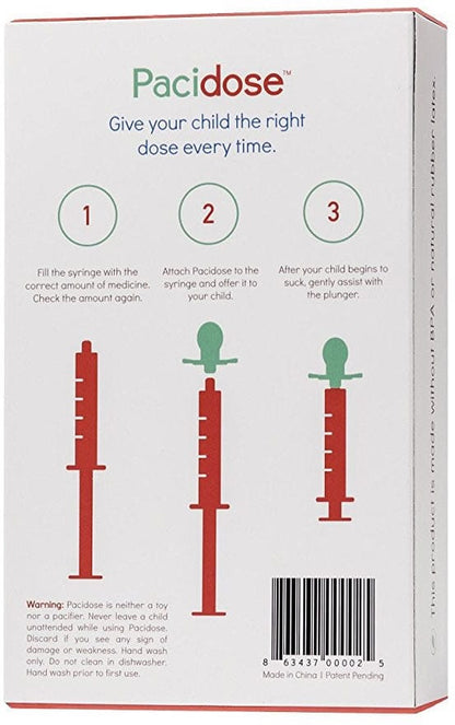 Pacidose Liquid Medication Dispenser, 18+ Months - 8.63437E+11
