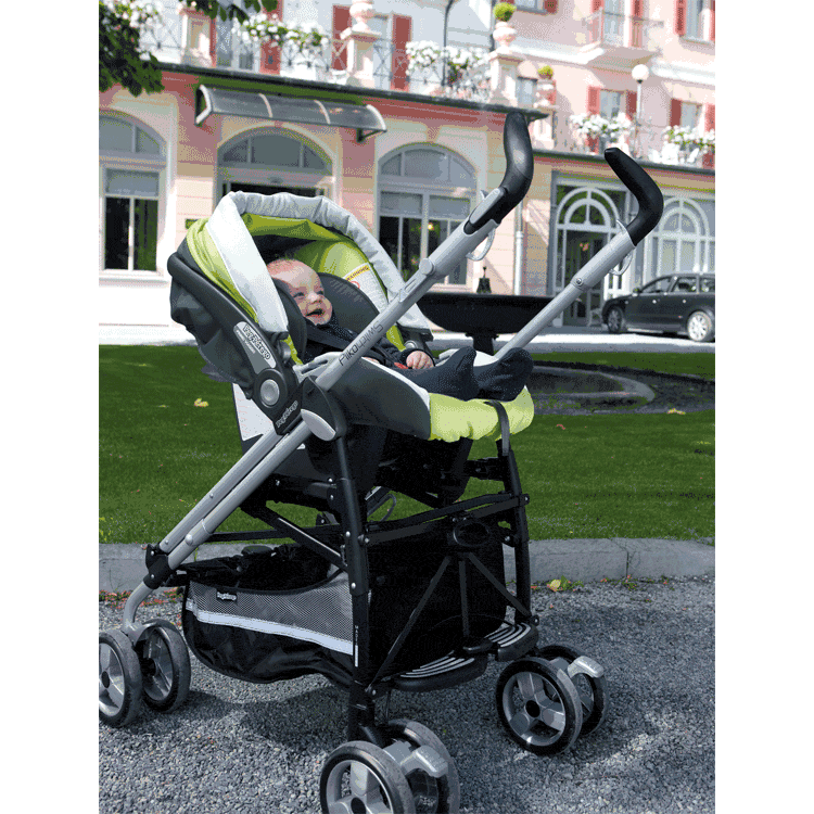 Peg Perego 2010 Pliko Switch Classico Stroller in Gala - IPSH28US34DA01C