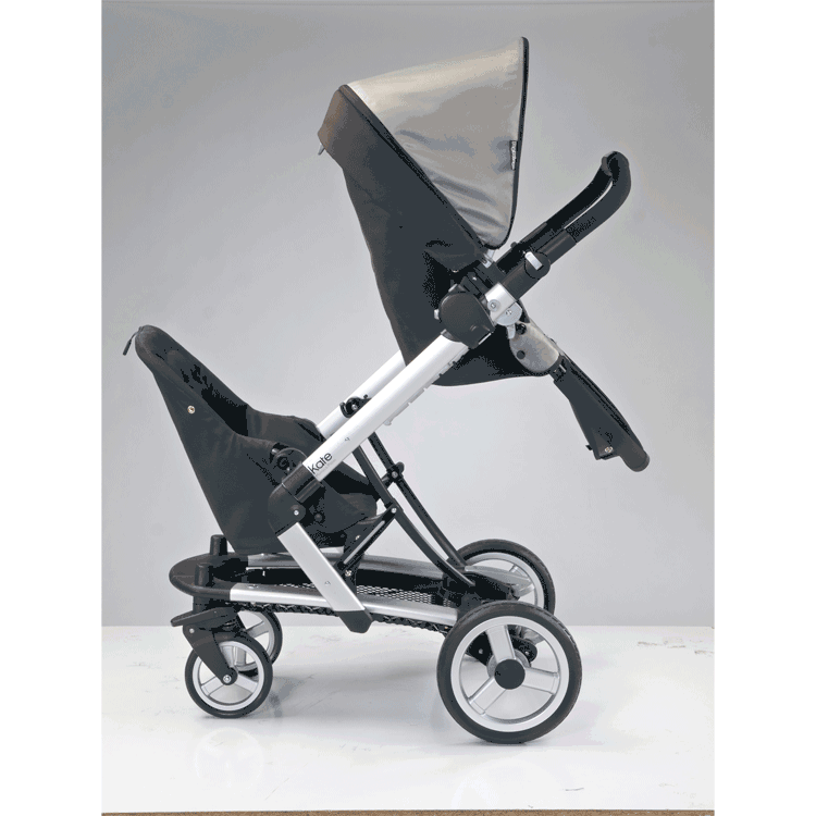 Peg Perego 2010 Skate Stroller with Bassinet in Black Step - IPSS30NA34FG13S