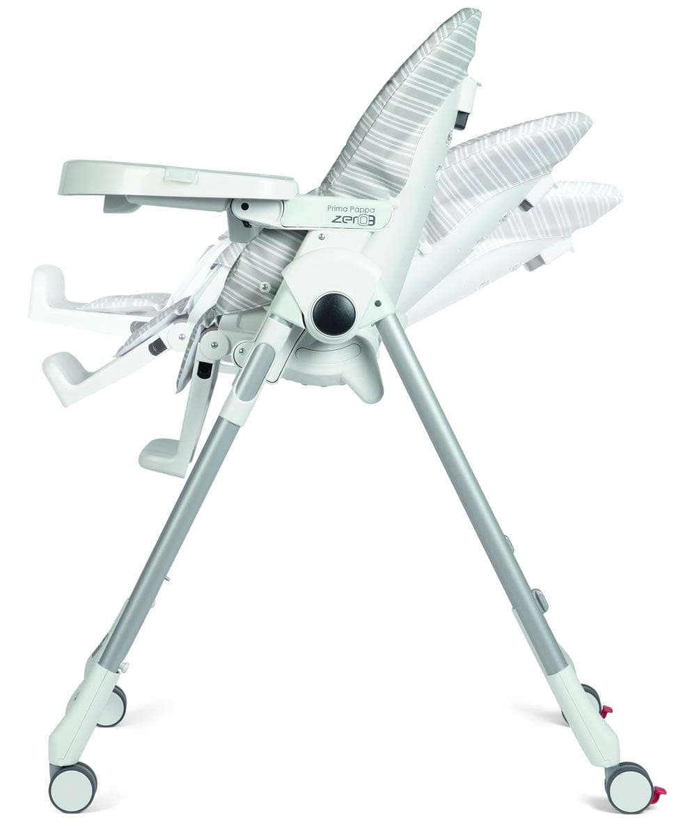 Peg Perego Prima Pappa Zero High Chair Linear Grey – Albee Baby