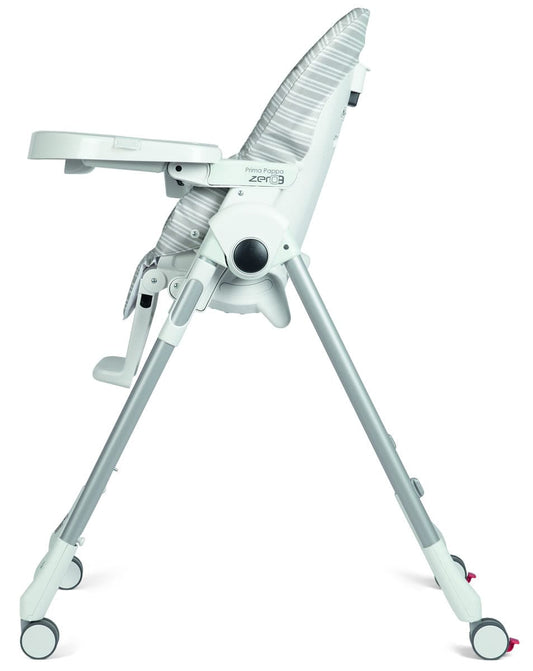 PEG Prima Pappa Zero 3 High Chair - Linear Grey - IMPP03NA04RIG56