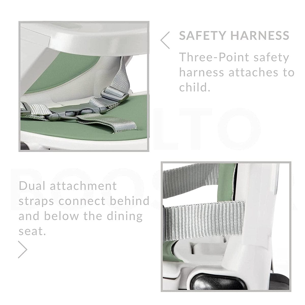 Peg Perego Rialto Booster Chair - Mint - IMRIASNA03PL64