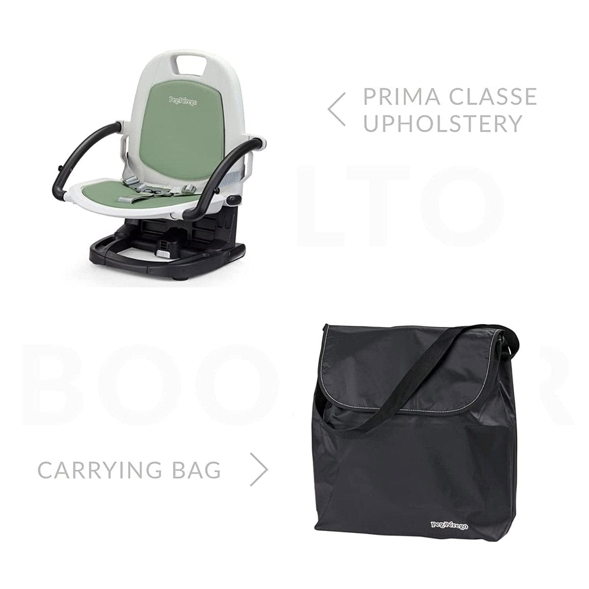 Peg Perego Rialto Booster Chair - Mint - IMRIASNA03PL64