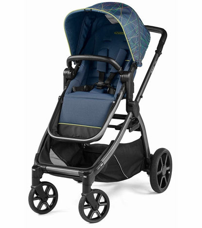 Peg Perego YPSI + Primo Viaggio 4-35 Nido Twin Travel System Bundle - New Life / Mirage Blue - IP1528NA00DS41NX51-TWIN-TS