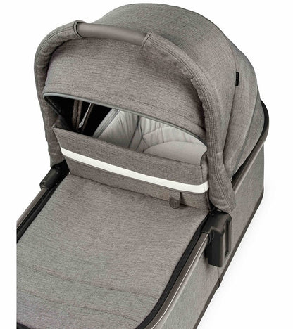 Peg Perego YPSI Stroller + Bassinet Bundle - City Grey - IP1528NA00BA53VG13-BAS