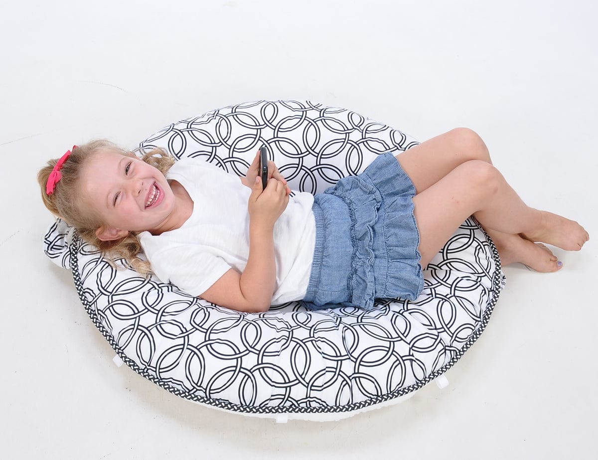 Pello Floor Pillow - Brett/Ivory - 8.54421E+11