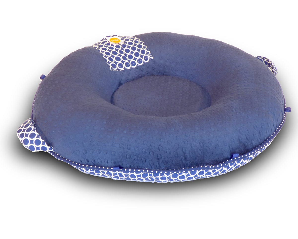 Pello Floor Pillow - Nathan Navy - 8.54421E+11