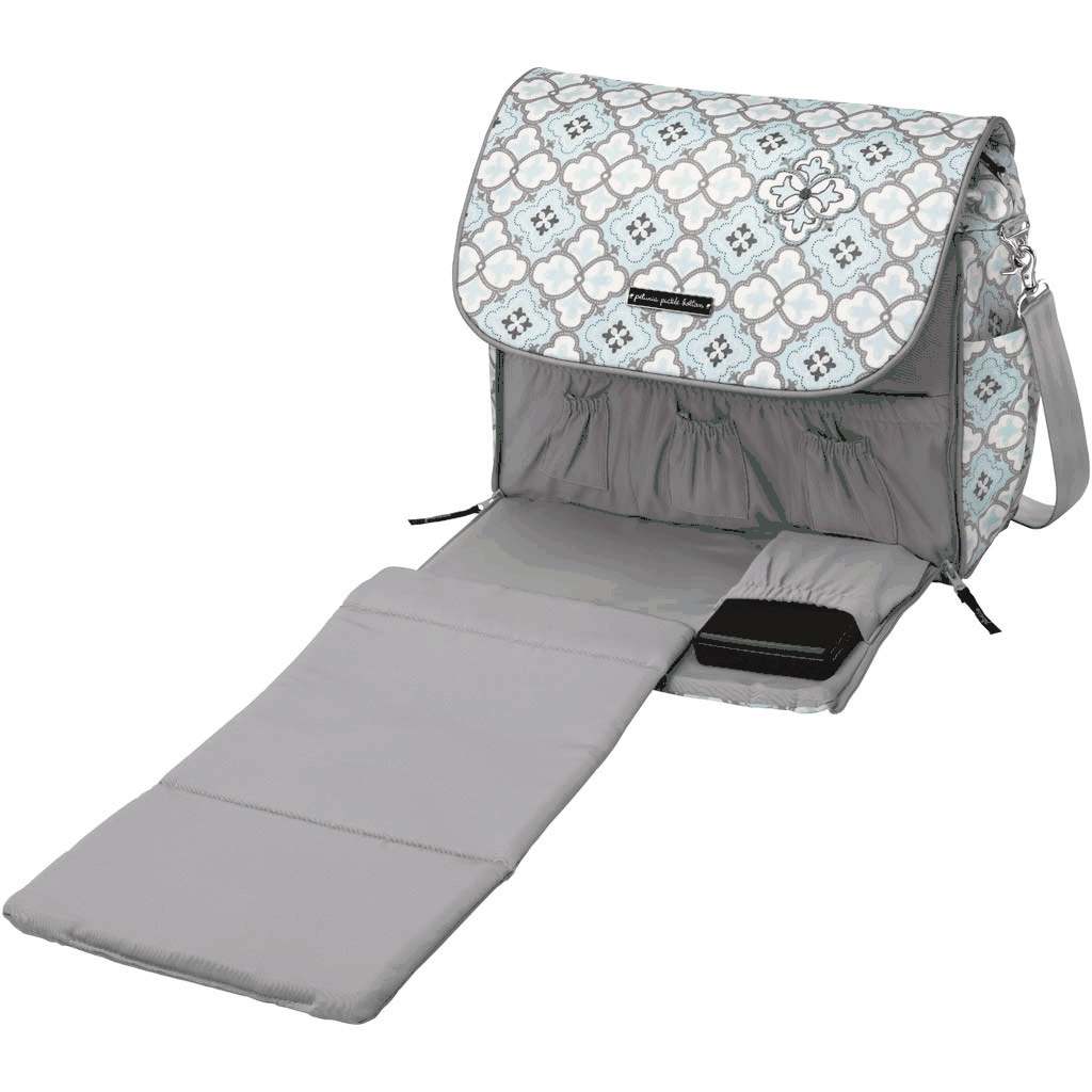 Petunia Pickle Bottom Abundance Backpack Diaper Bag in Classically Crete