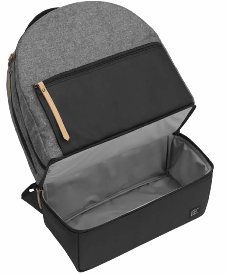 Petunia Pickle Bottom Axis Backpack Diaper Bag - Graphite/Black - XACB-544-00