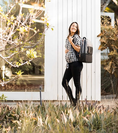 Petunia Pickle Bottom Axis Backpack Diaper Bag - Graphite/Black - XACB-544-00