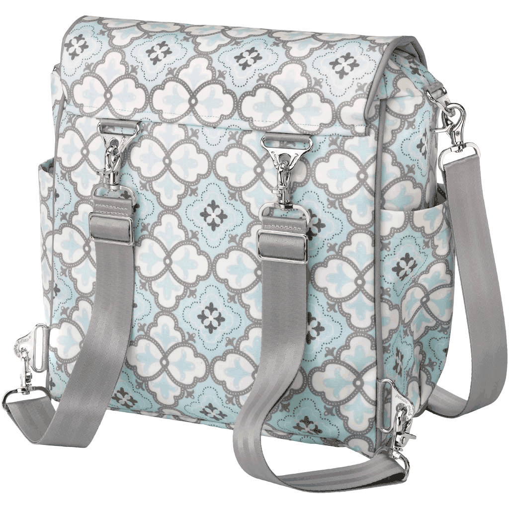 Petunia Pickle Bottom Boxy Backpack Diaper Bag in Classically Crete