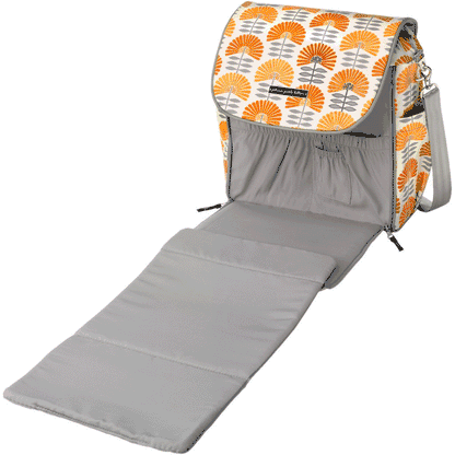 Petunia Pickle Bottom Boxy Backpack Diaper Bag in Daydreaming in Dax