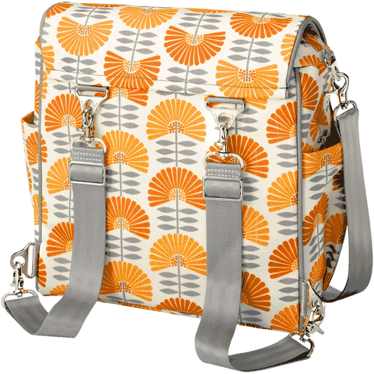 Petunia Pickle Bottom Boxy Backpack Diaper Bag in Daydreaming in Dax