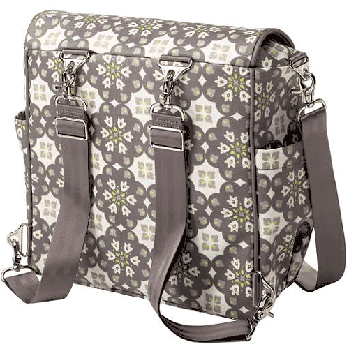 Petunia Pickle Bottom Boxy Backpack Diaper Bag in Misted Marseille - BB-MISTED-MAR
