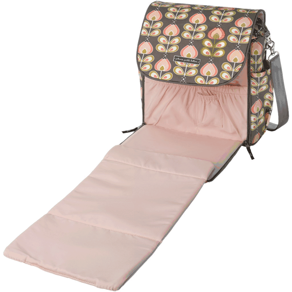 Petunia Pickle Bottom Boxy Backpack Diaper Bag in Oslo in Bloom