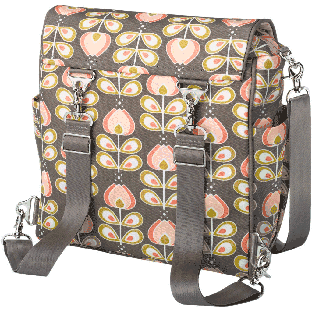Petunia Pickle Bottom Boxy Backpack Diaper Bag in Oslo in Bloom