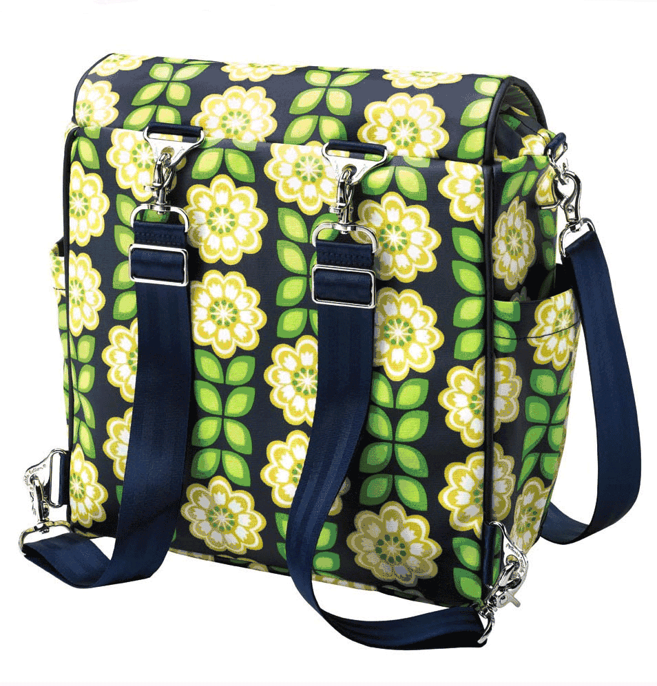 Petunia Pickle Bottom Boxy Backpack Diaper Bag Passport to Prague - PPB-BB-PASSP