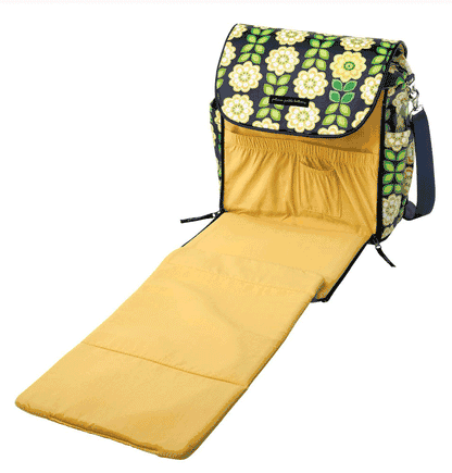 Petunia Pickle Bottom Boxy Backpack Diaper Bag Passport to Prague