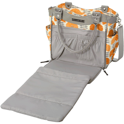 Petunia Pickle Bottom City Carryall in Daydreaming in Dax