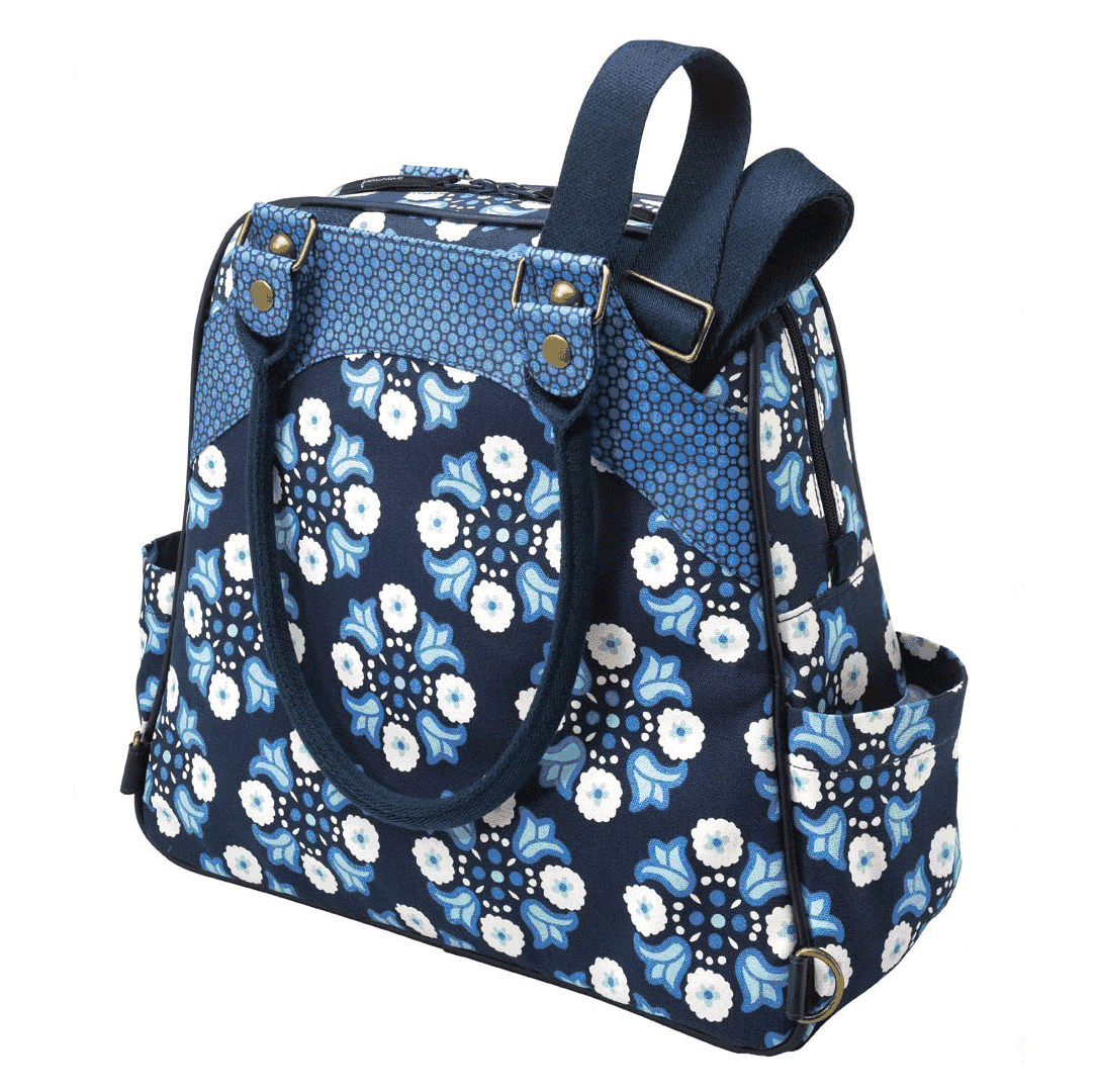 Petunia Pickle Bottom Sashay Satchel Classic Cornflower - PPB-SS-CC