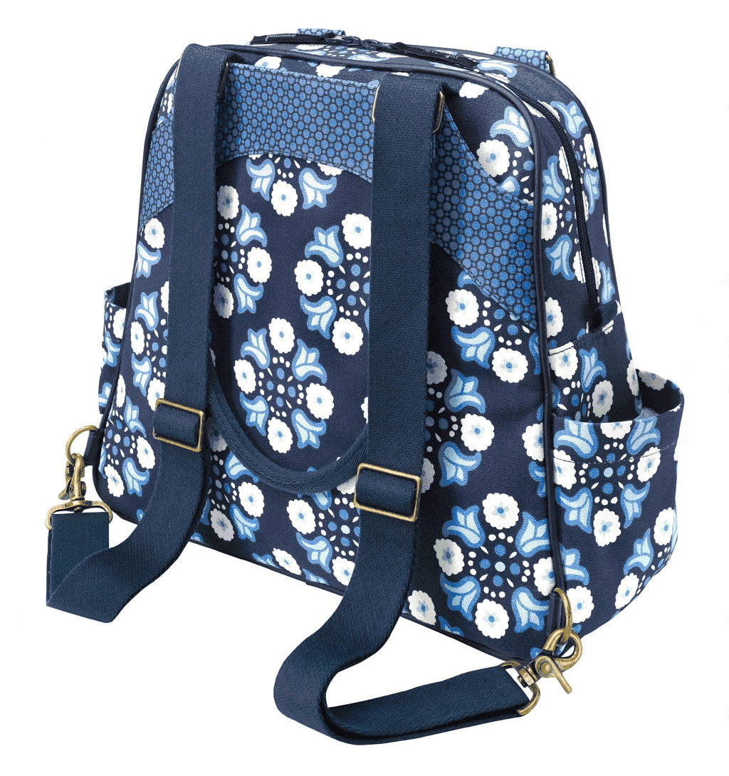 Petunia Pickle Bottom Sashay Satchel Classic Cornflower - PPB-SS-CC