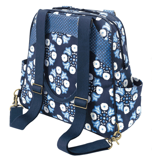 Petunia Pickle Bottom Sashay Satchel Classic Cornflower - PPB-SS-CC