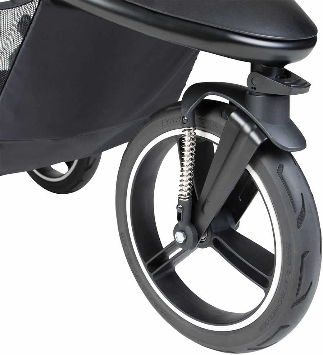 Phil & Teds Dash Stroller & Liner - Black/Apple - PT-DASH-V6-5-APPLE