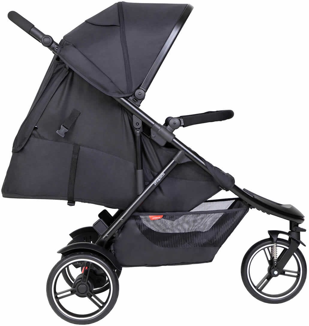 Phil & Teds Dot Stroller & Liner - Black/Black - PT-DOT-V6-5-BLACK
