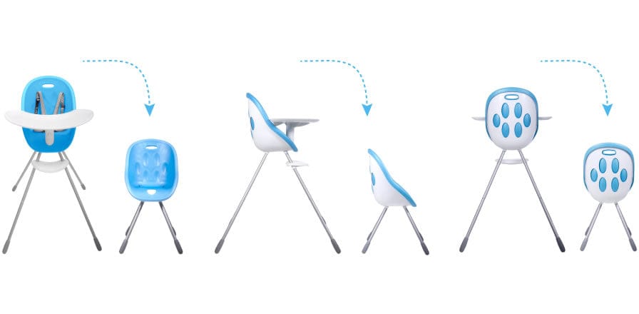 Phil & Teds Poppy High Chair - Lime - POPPY-V1-8