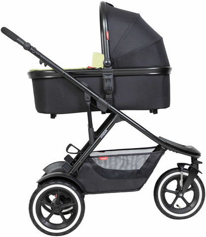 Phil & Teds Snug Carrycot - Black/Charcoal - PT-CARRYCOT-V6-5-COAL
