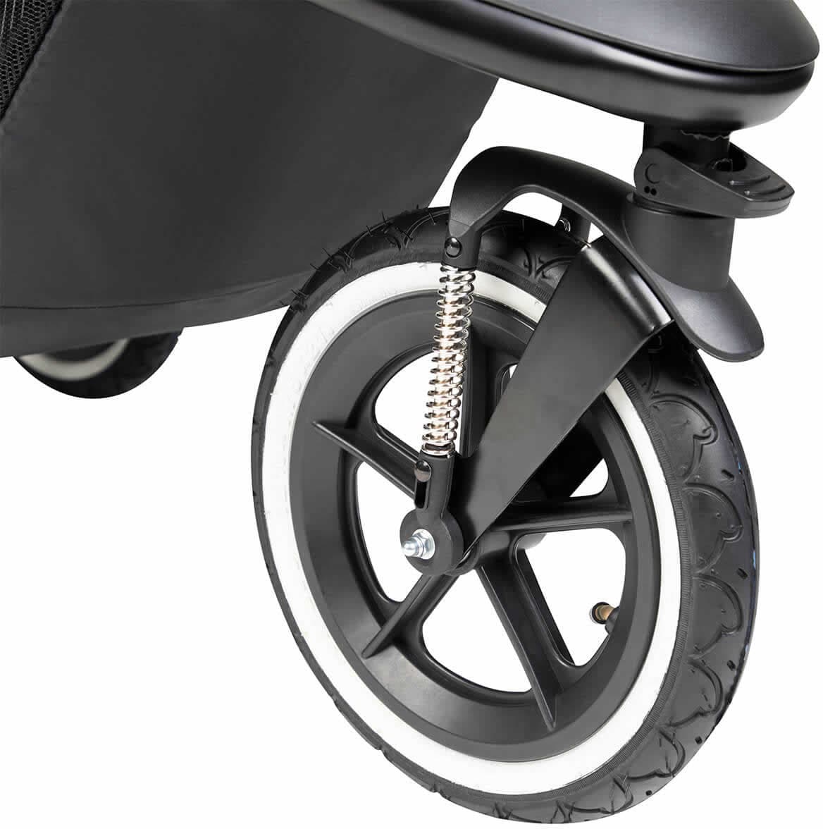 Phil & Teds Sport Stroller & Liner - Black/Charcoal - PT-SPORT-V6-5-COAL