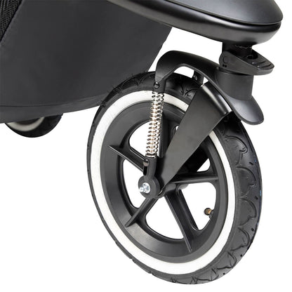 Phil & Teds Sport Stroller & Liner - Black/Sky - PT-SPORT-V6-5-SKY